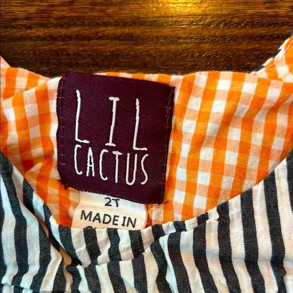 Black and White Overalls Classic Bib Scarecrow and Pumpkin Front - Picture 2 of 5